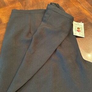 DELTA BURKE 2 XL Womens Black Dress Pants Made in Canada NEW